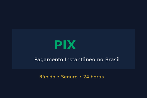 Pagamento via PIX no app 14win